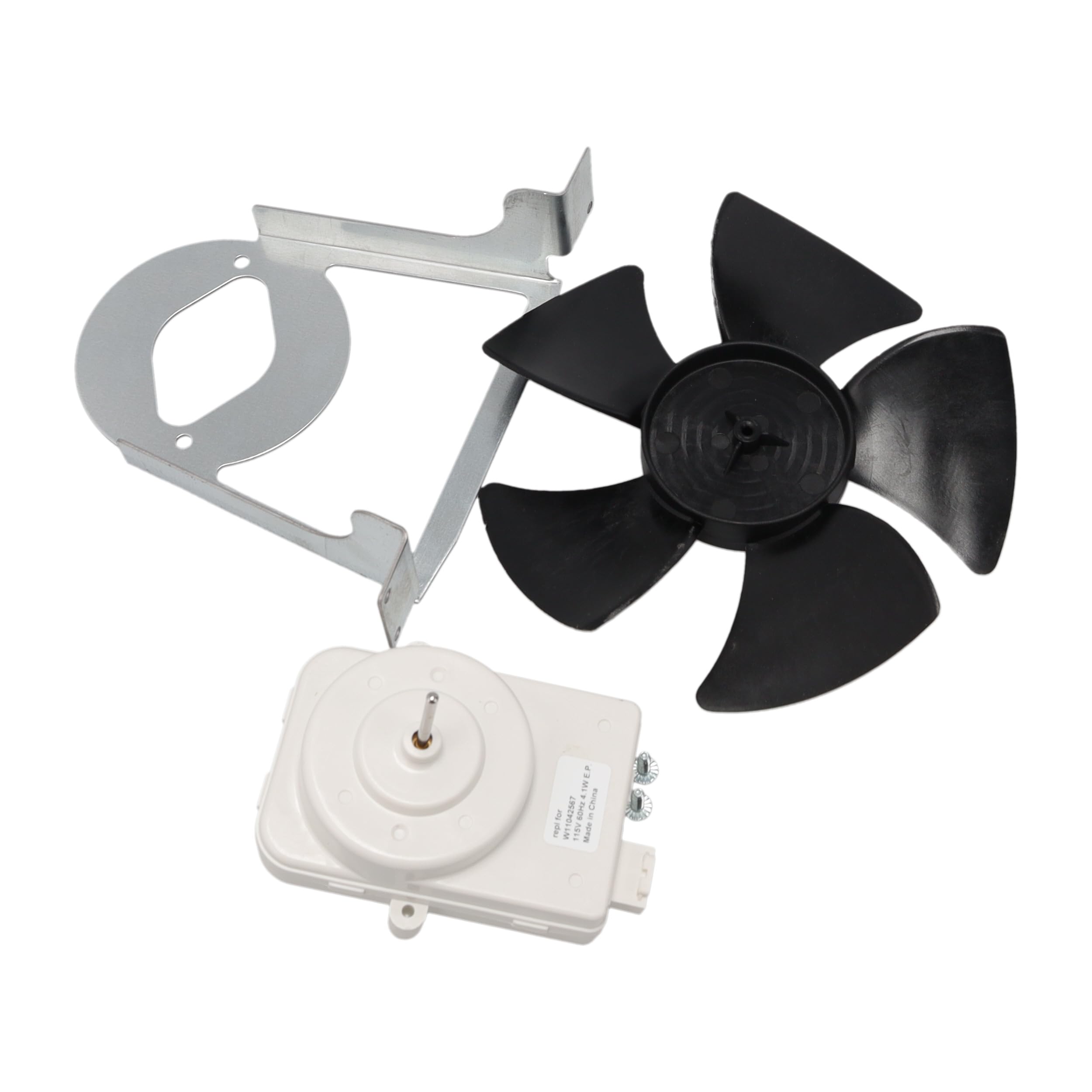 Supplying Demand W10181323 Refrigerator Condenser Fan Motor Replacement Kit for Fridge Replaces - 14211095, 1455822 - Image 3